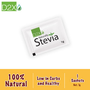 D2X Naturally Stevia Sweetener (30s)