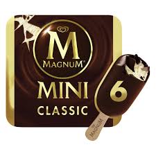 MAGNUM MINI CLASSIC ICE CREAM PACK 6x45mL